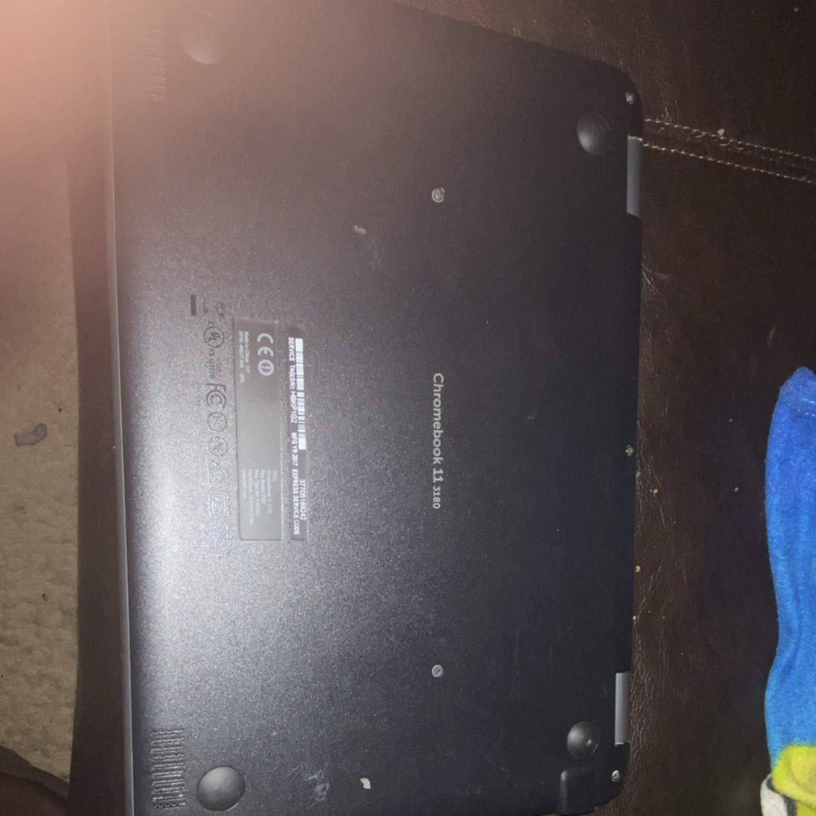 Dell Chromebook 11 3180 11in Black Laptop Intel Celeron Chrome OS