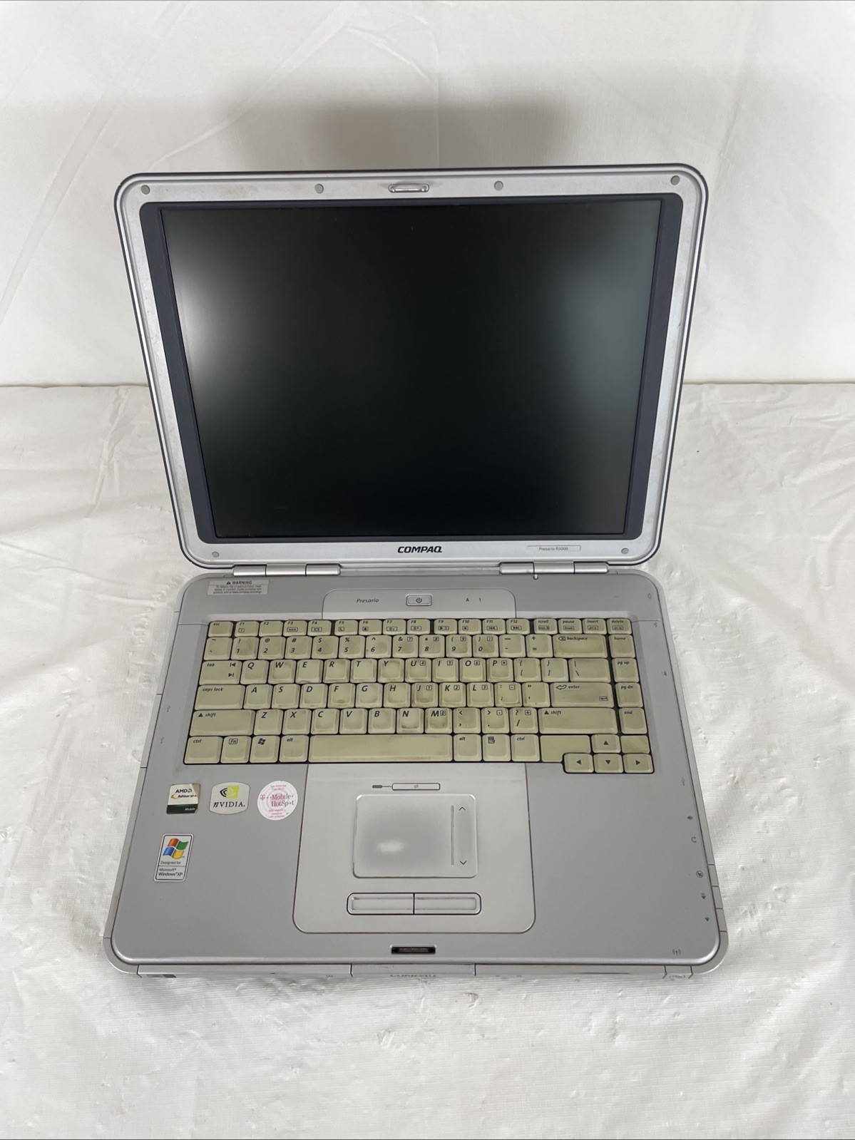 Compaq Presario R3200 Athlon 64 15″ 512MB RAM – BOOTS BIOS – No HDD | BB