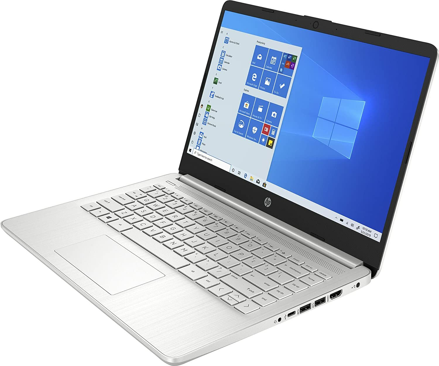 New 2021 Newest HP 14″ HD Laptop Light-Weight, AMD Athlon 3050U(Up to 3.2GHz),
