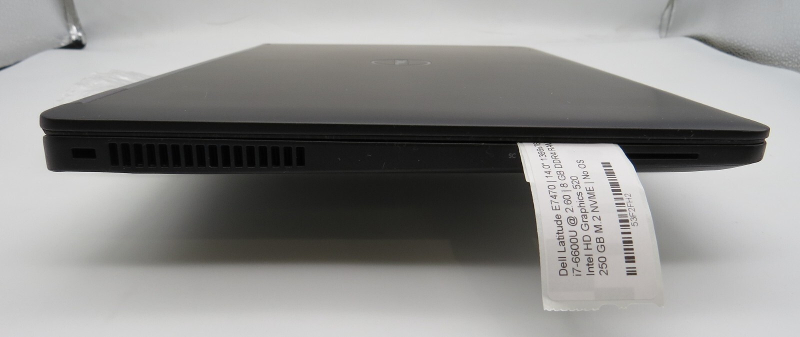 Dell Latitude E7470-14.0″-i7-6600U@2.60GHz-16GB RAM-256GB M.2 SATA- NO OS