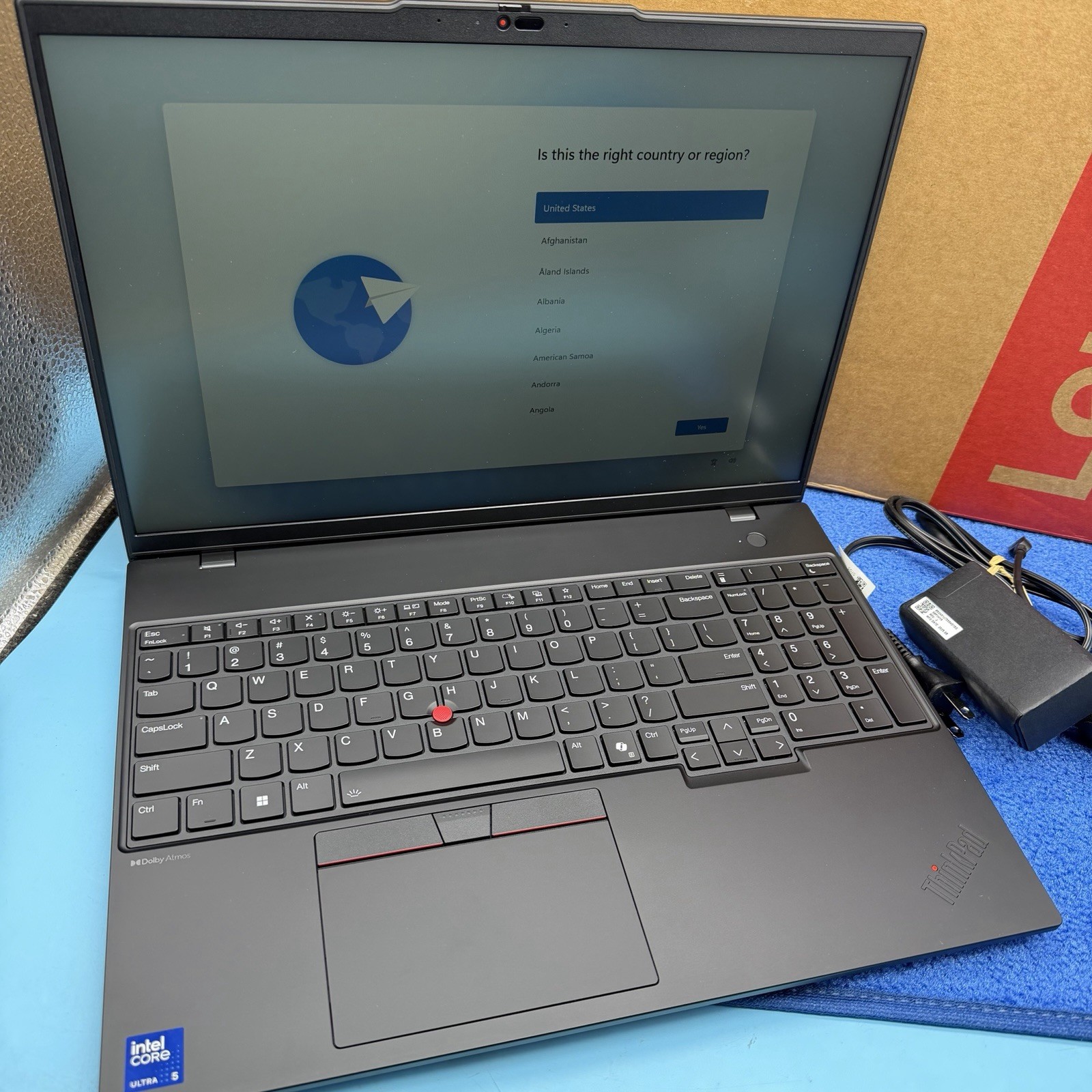 Lenovo ThinkPad L16 Gen 2 16″ NB Intel Ultra 5 8GB RAM 512GB SSD – Touchscreen