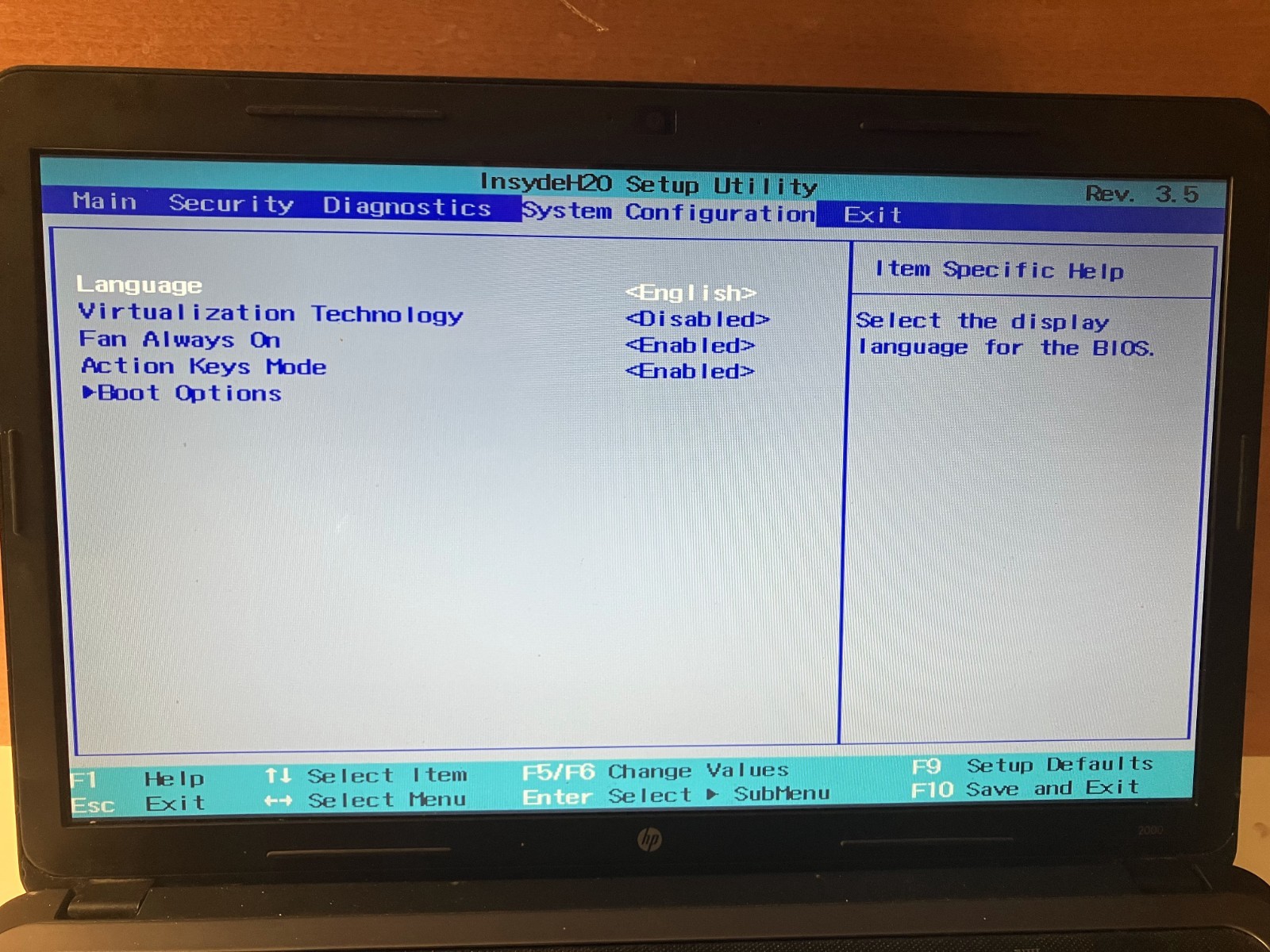 HP 2000 AMD E-450 1.65GHz 1650MHz 4GB Laptop NO HDD NO BATTERY BOOTS PARTS