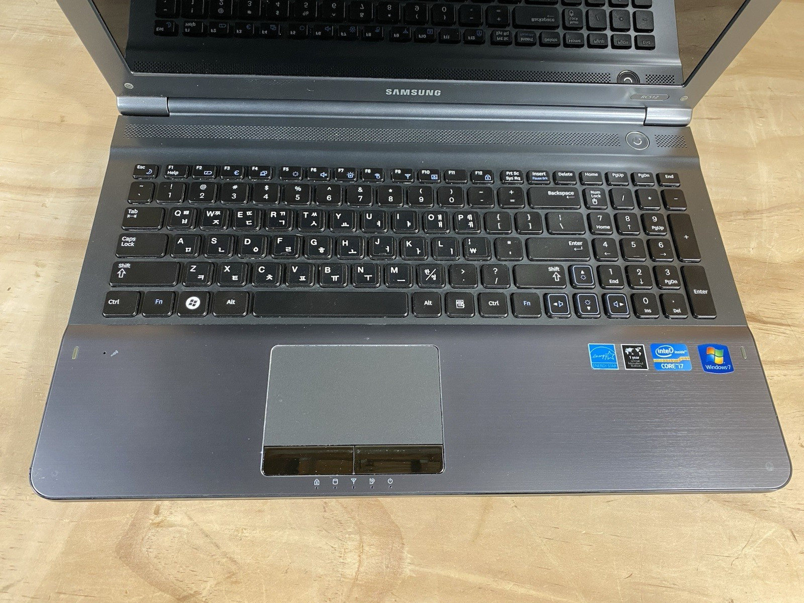 Samsung NP-RC512 Intel i7-2630QM 2GHz(2.9)/ 8GB /250 Gb SSD/bad batt/READ