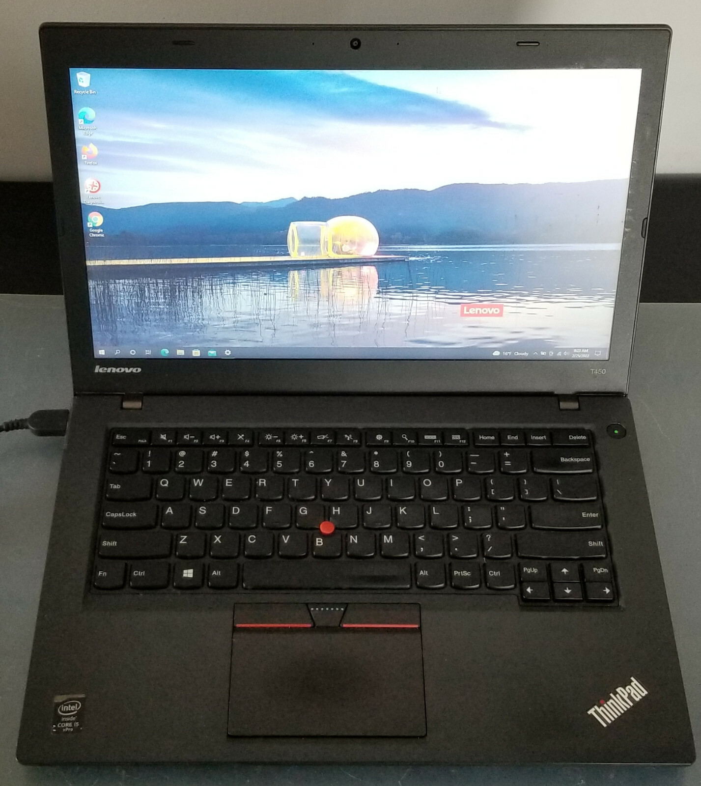 Lenovo Thinkpad T450 Laptop 14″ Core i5-5300U 2.3Ghz 8GB RAM, 240GB SSD
