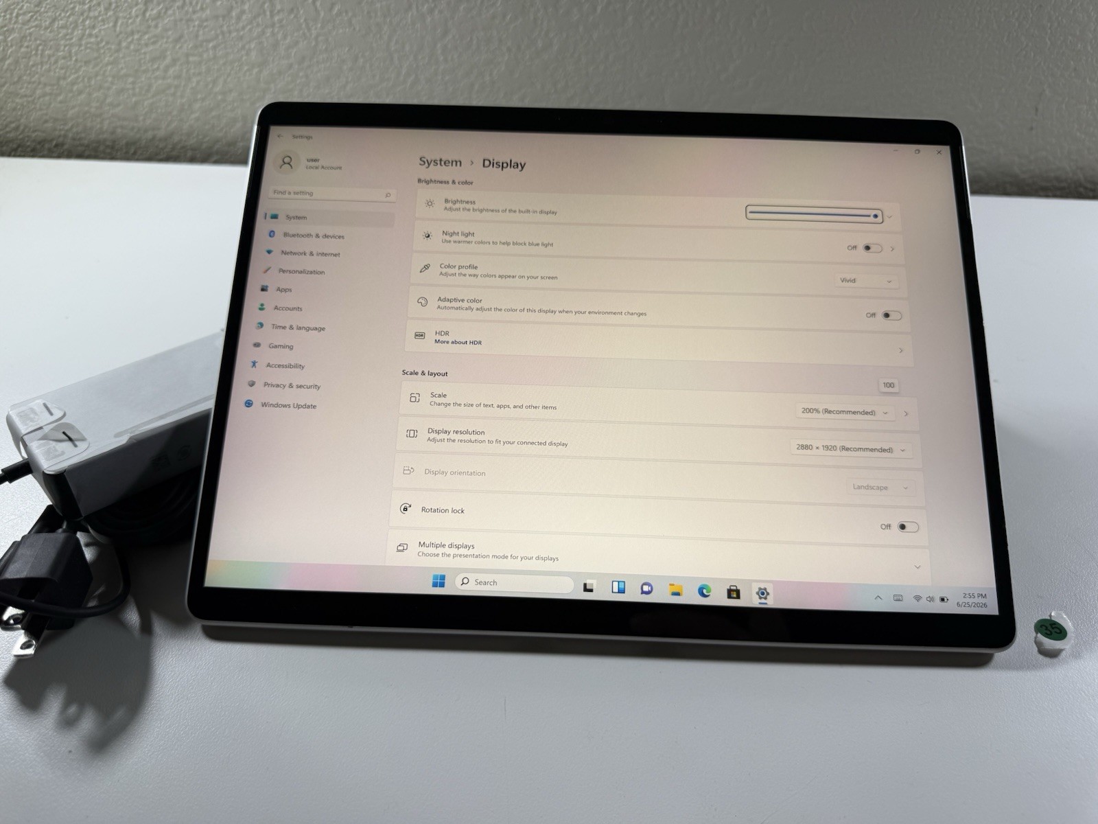 Microsoft Surface Pro 8 (1982) i5-1145G7 – 16GB RAM – 256GB 120Hz – Win 11 Pro