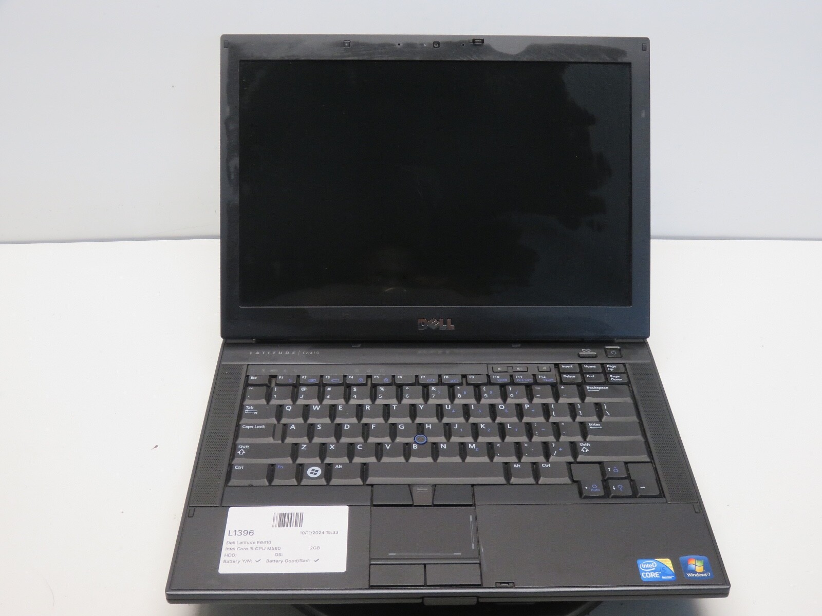 Dell Latitude E6410 Intel Core i5 CPU M560 2.67GHz 2GB 500 GB WIN XP