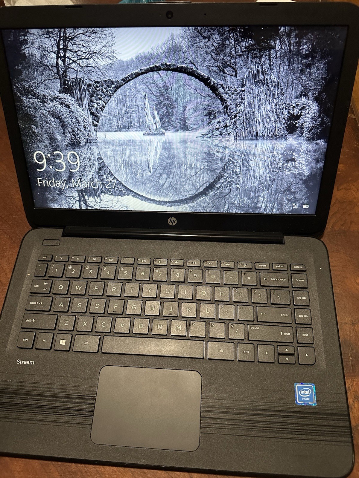 HP Stream Notebook Laptop Intel Windows 10 13″ Screen Black