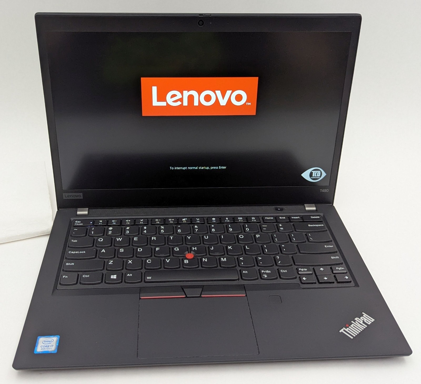 Incomplete Lenovo ThinkPad T490 14″ Laptop Intel Core i7-8565U 1.80GHz 16GB RAM