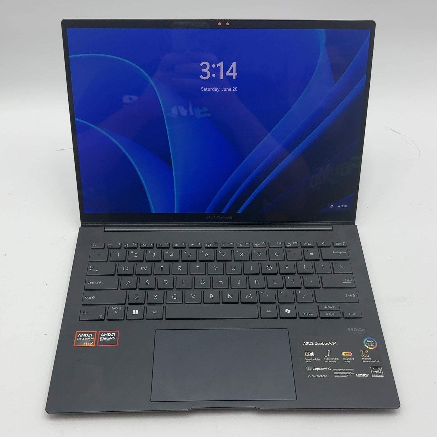 Asus Zenbook 14 UM3406K 14″ Ryzen AI 7 350 2.0GHz 16GB RAM 1TB SSD