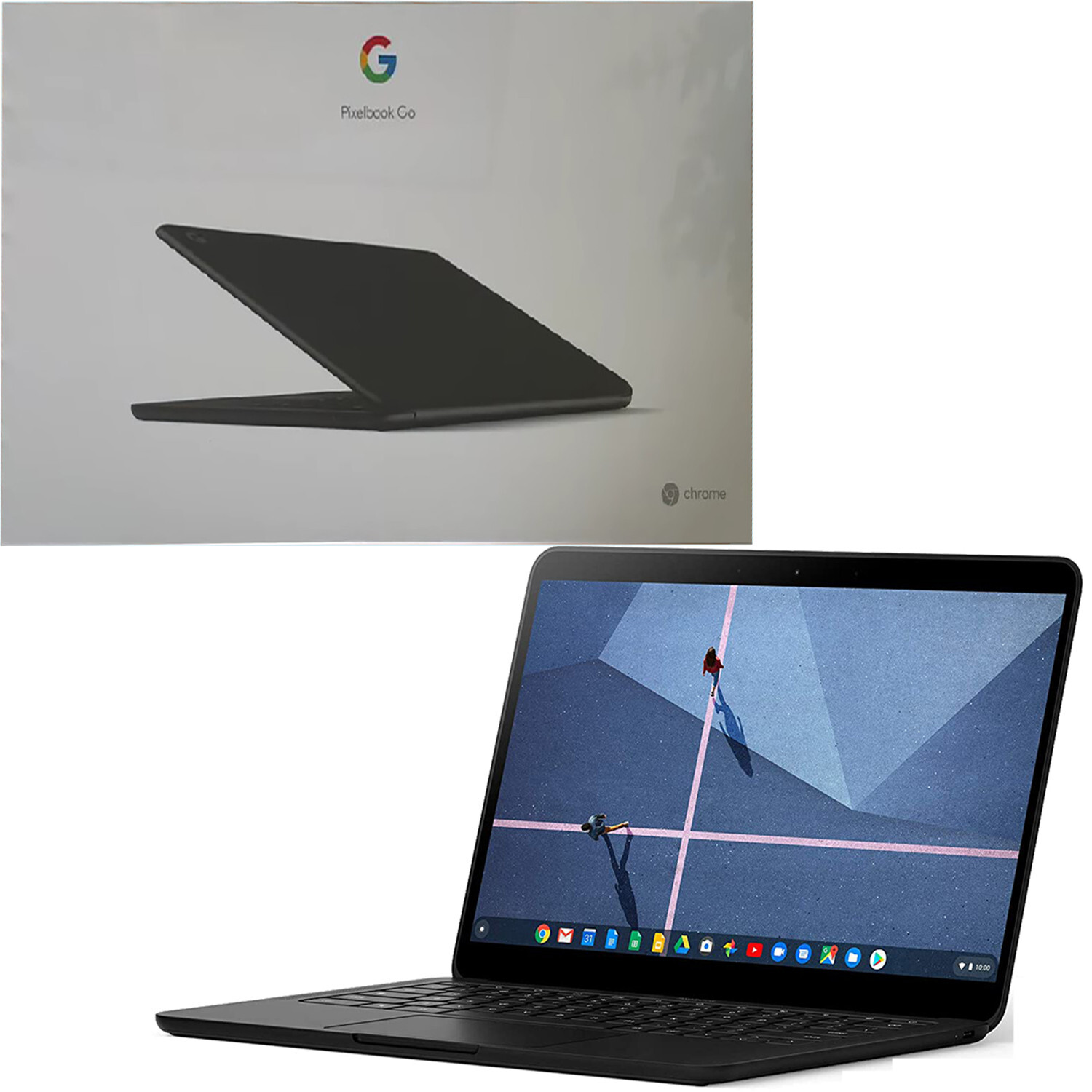 Google Pixelbook Go 13.3″ Intel Core M3 Black 64GB + 8GB Wi-Fi Laptop NEW