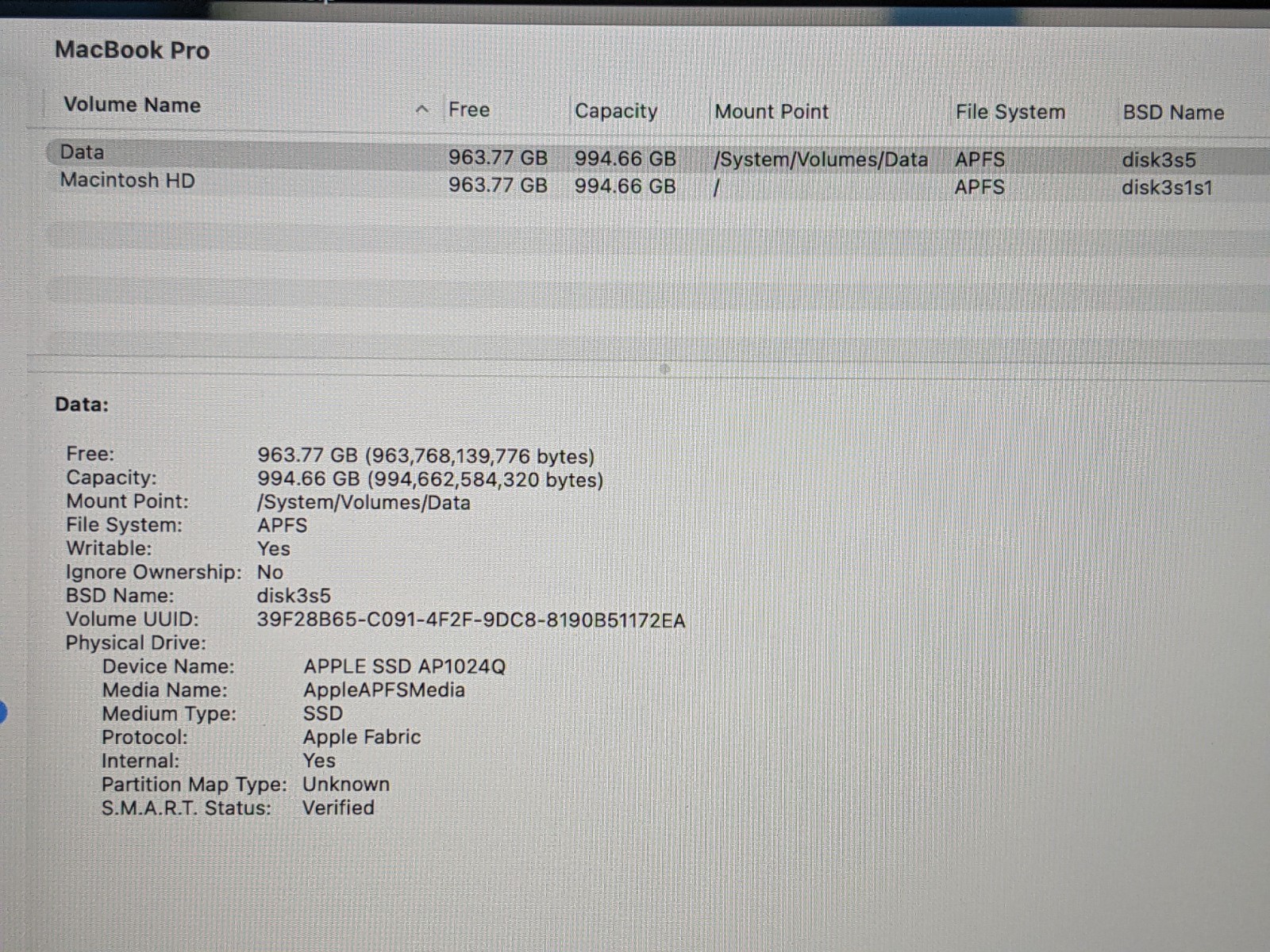 Apple MacBook Pro (2020) 13.3″ A2338 M1 8CPU/8GPU 3.2GHz 16GB 1TB OS Tahoe +PA