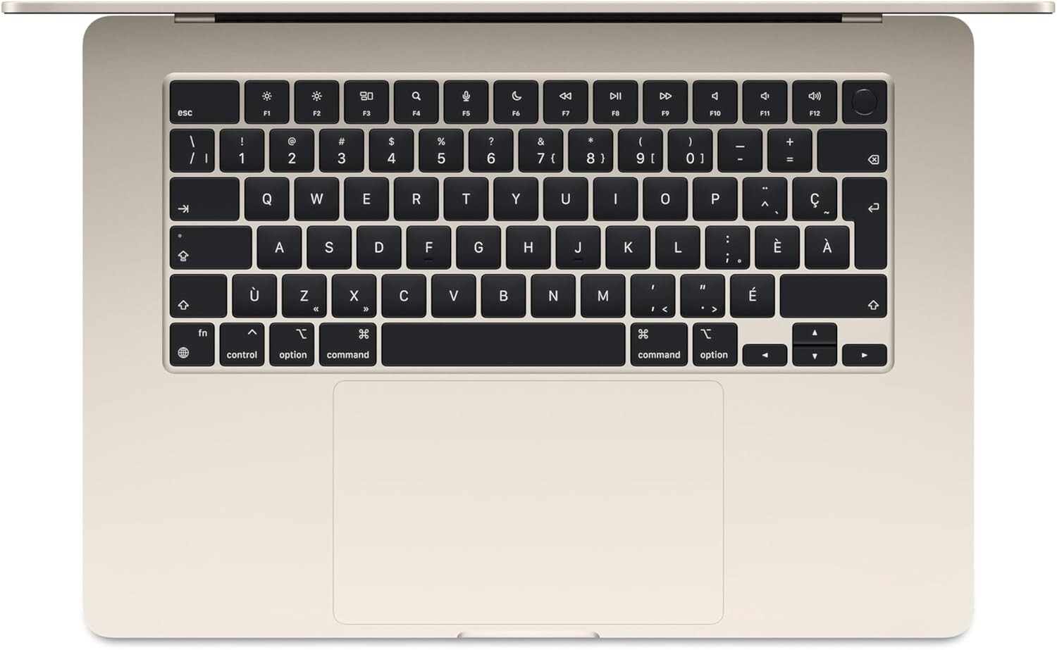 Apple MacBook Air 15.3 in. Apple M3 Chip 16 GB RAM, 256 GB SSD, Starlight French