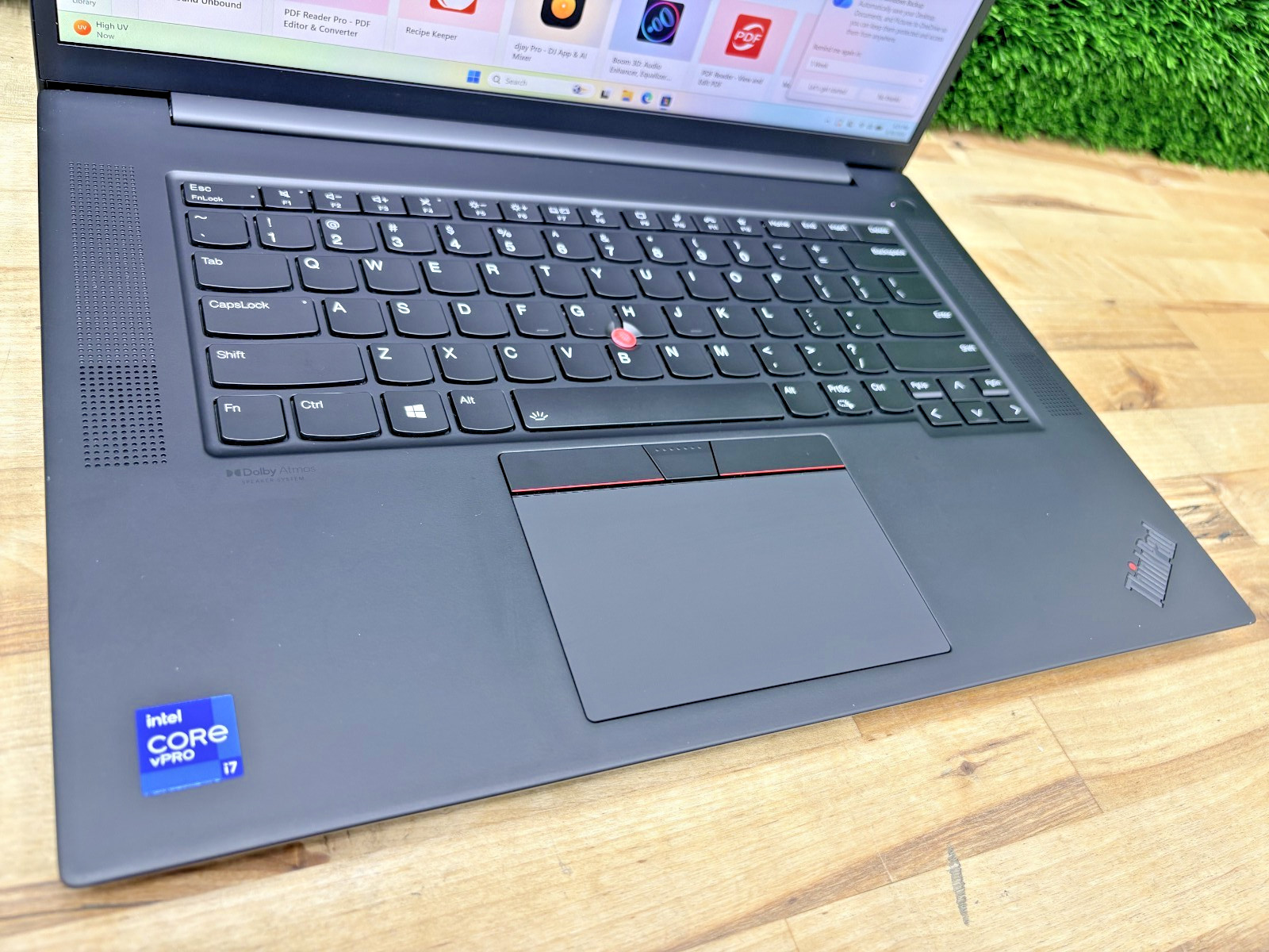 Lenovo ThinkPad P1 Gen 4 Intel i7-11th Gen 2.50GHz 32GB 512GB SSD NVDA RTX 2000*