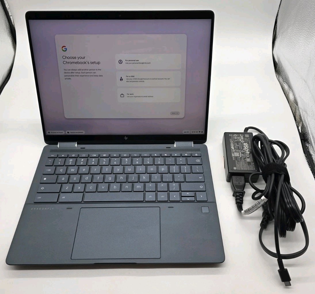 HP Elite Dragonfly Chromebook 13.5″ QHD Touch i5-1245U 16GB 256GB WIFI CHROMEOS