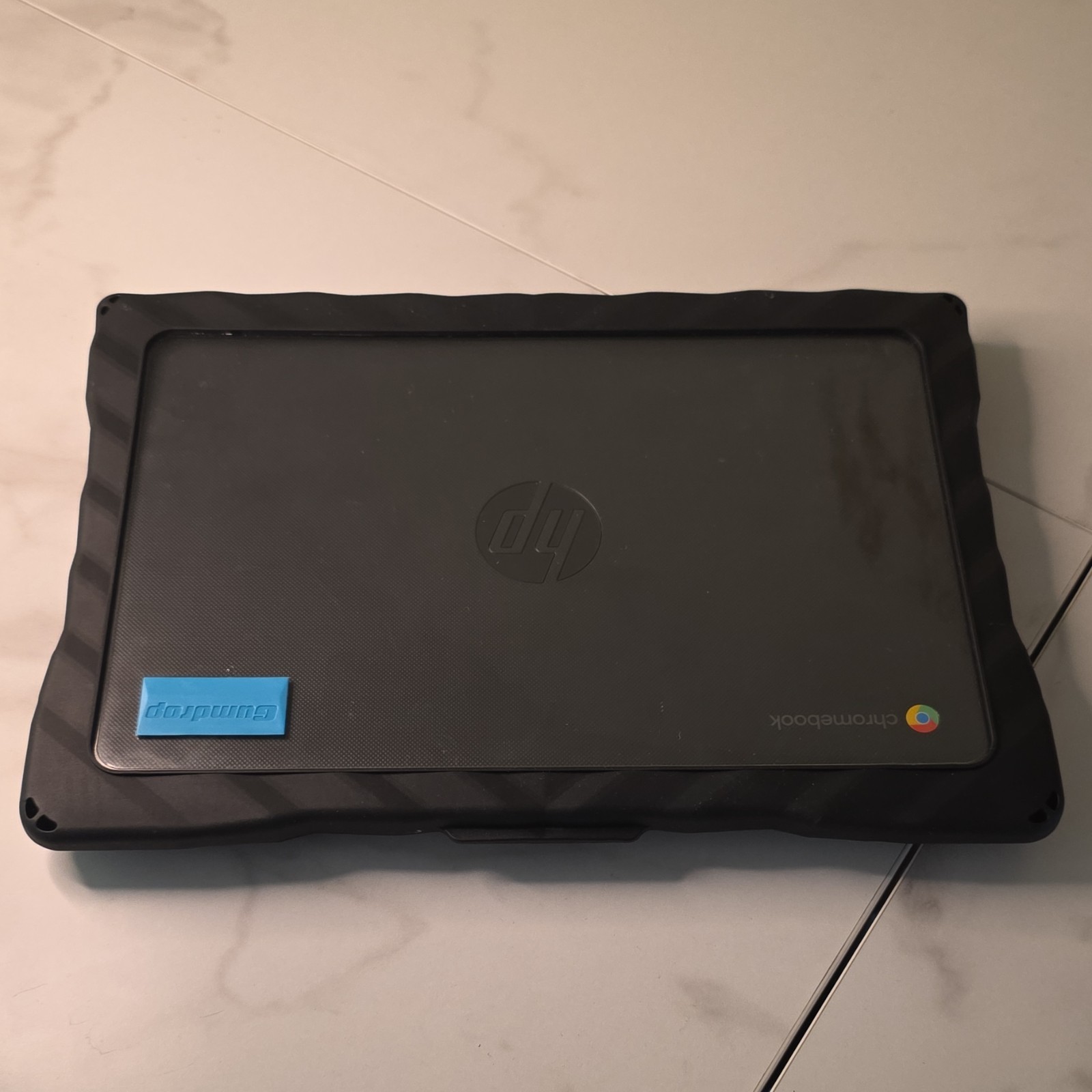 ​HP Chromebook 11A G8 EE – GOOD Condition-Includes Gumdrop Case-FOR PARTS/LOCKED