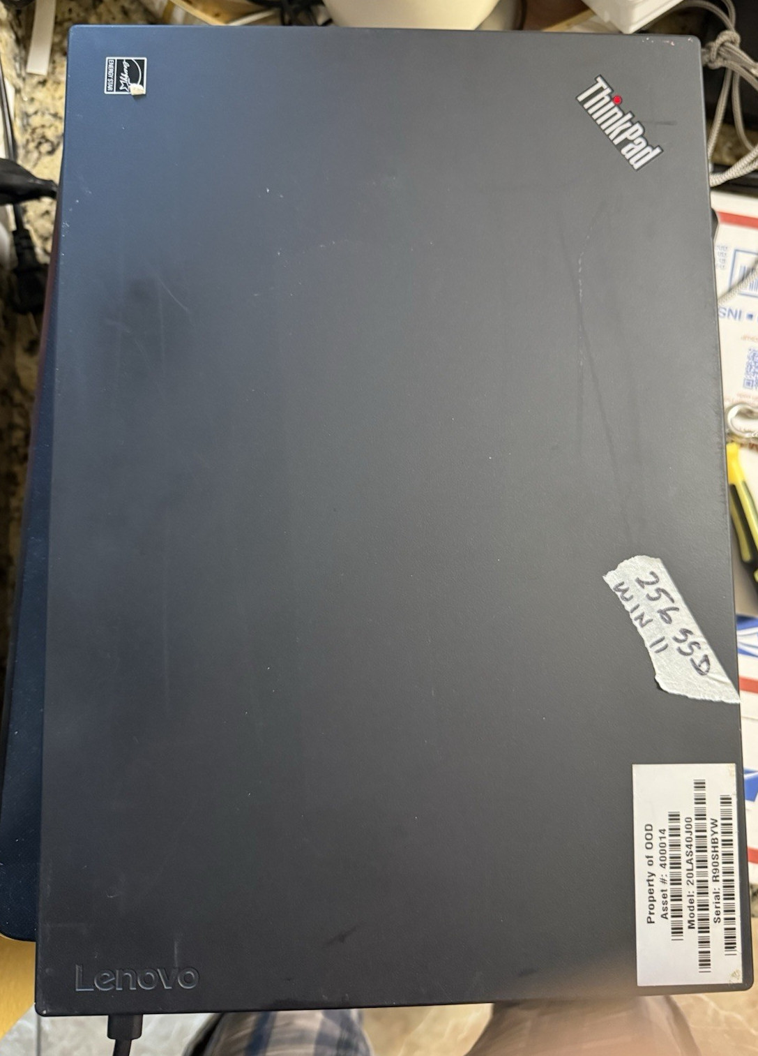 Lenovo ThinkPad T580 15.6” (256GB SSD, Intel Core i5-8250U, 1.60GHz, 16GB)…
