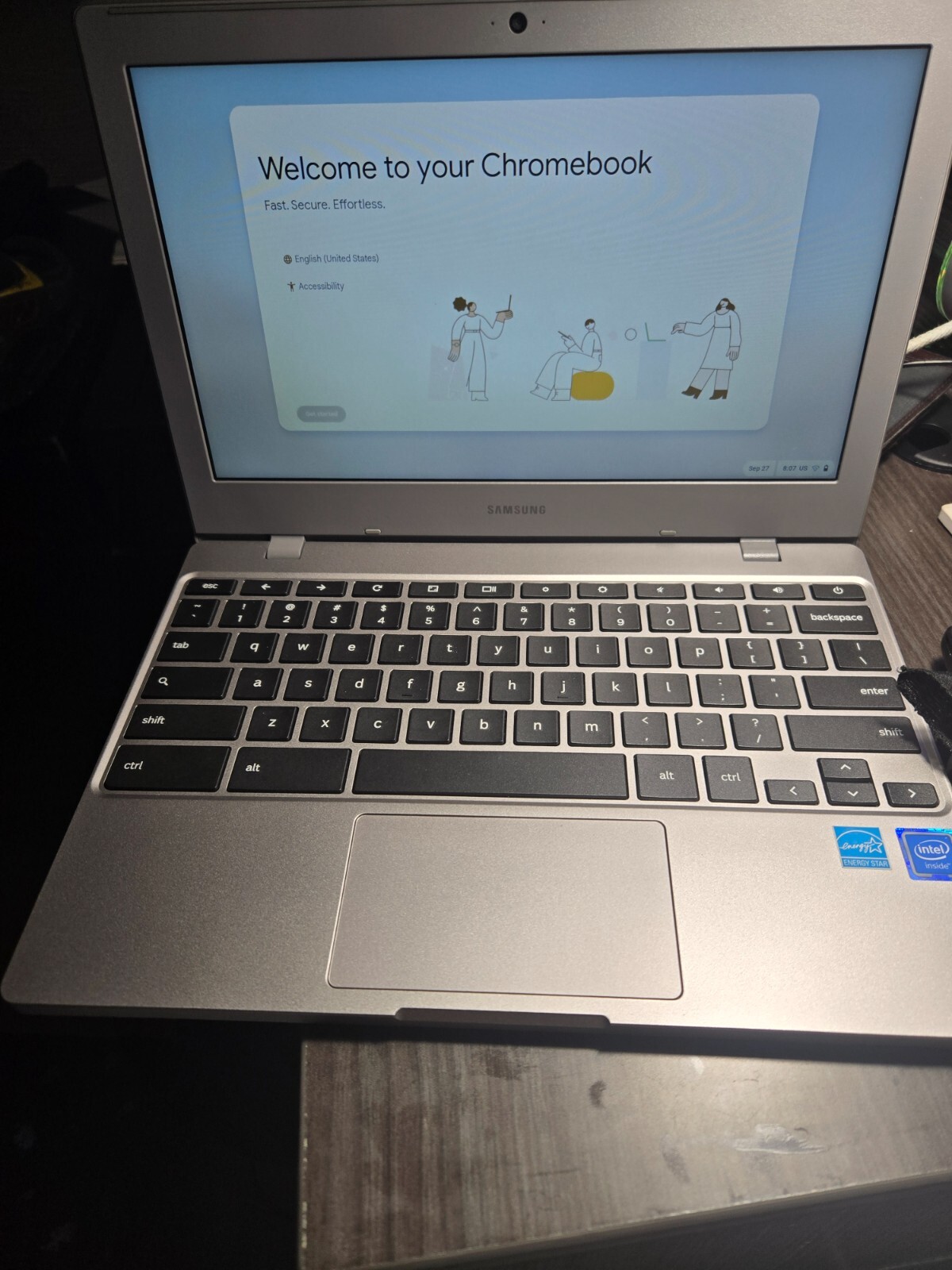 Samsung Chromebook 4, 11.6” HD LED Laptop, Intel Celeron N4020 CPU, UHD 600 GPU
