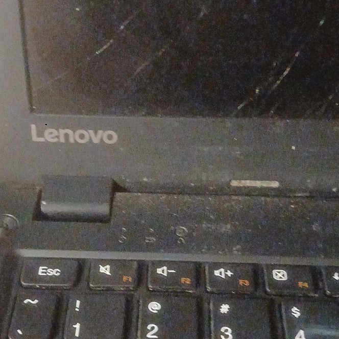 Lenovo 100S 14″ Red Laptop Intel Celeron Notebook For Parts/Not Working