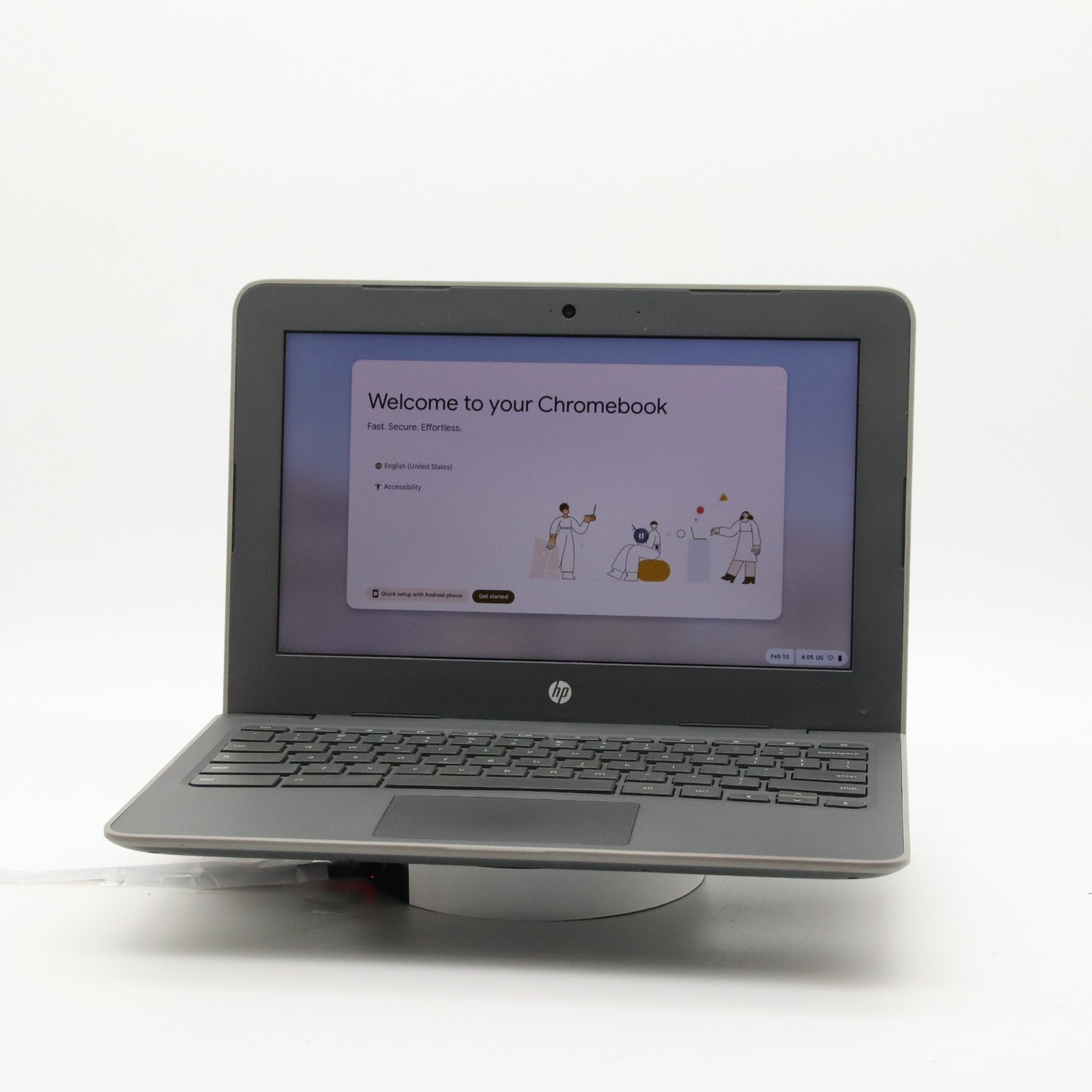 HP Chromebook 11 G7 EE – Intel Celeron N4000 – 4GB RAM – 16GB SSD (See Notes)