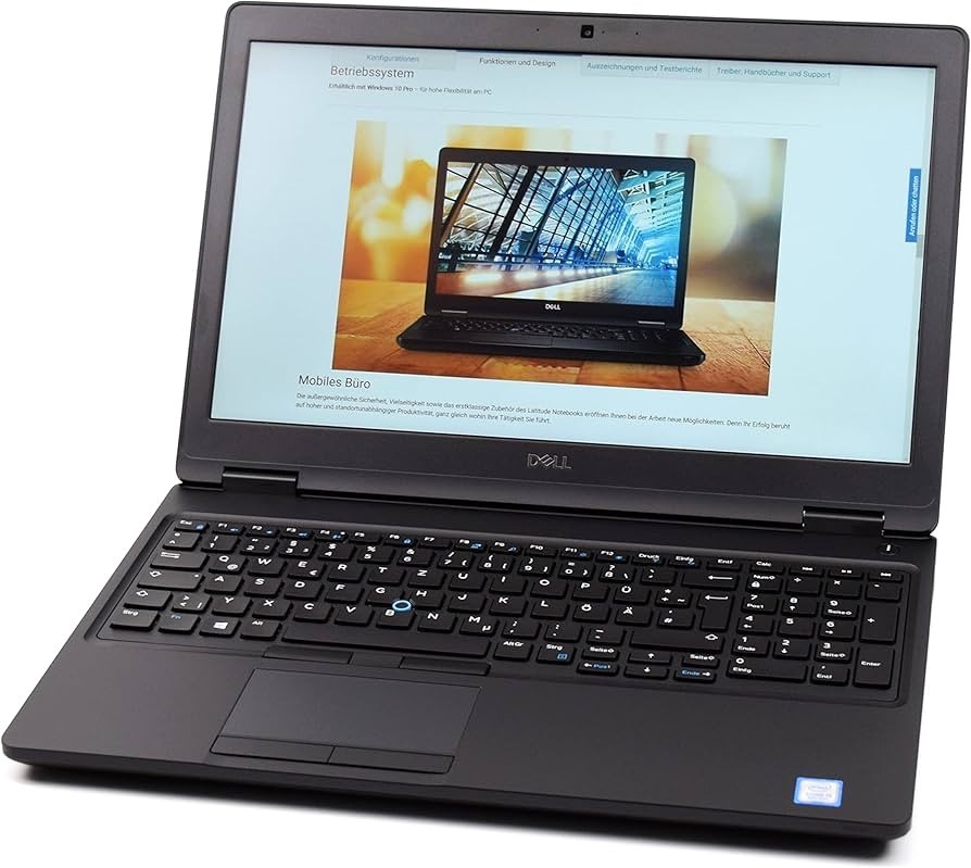 Dell Latitude 5590 2018 – 1.6 GHz Intel Core i5-8250U – 512GB 8GB – Black – Fair