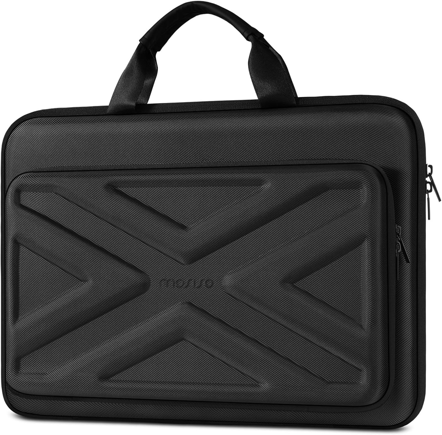 17-17.3 inch Laptop Hard Case, Shockproof Waterproof Laptop Case Hard Shell Blac