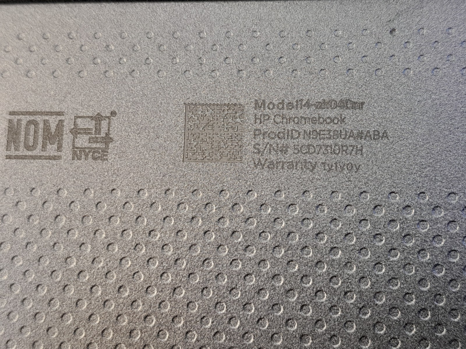 Hewlett Packard HP 14-AK040/041 Chromebook Laptop parts AS-IS SONY PROP