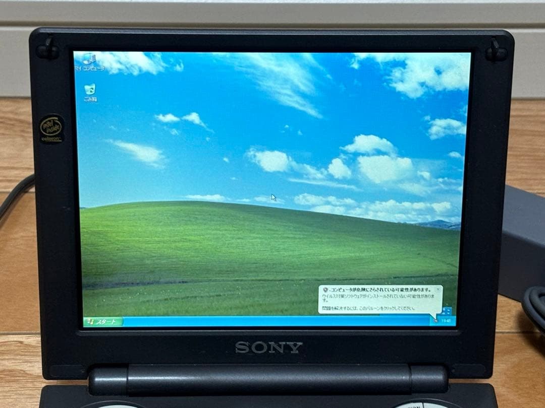 Sony VAIO PCG-U101/P Ultra Mobile PC WinXP Pro UMPC Tested Working Japan Vintage