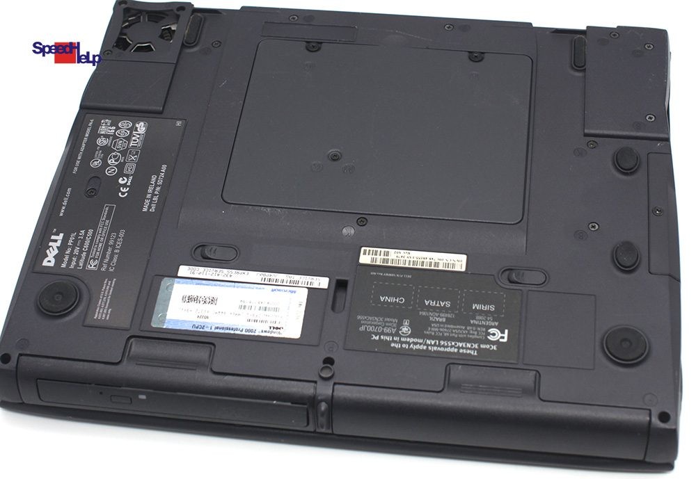 Dell Latitude C600 Intel Pentium III 850MHZ Laptop 256MB 12GB Pparallel Lpt