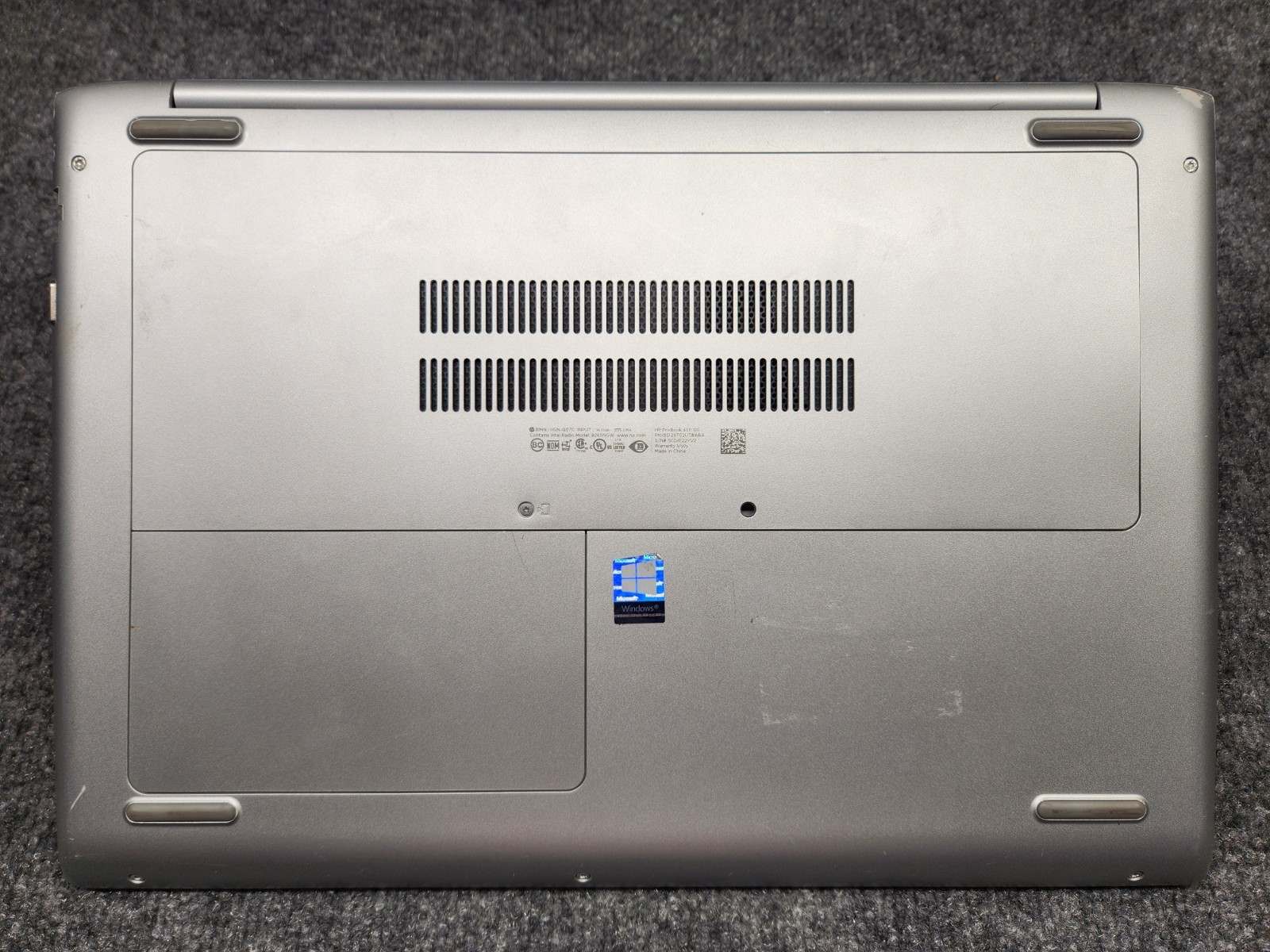 HP ProBook 450 G5 15.6″ Laptop Intel Core i5-8250U 1.60GHz 8GB RAM 128GB SSD