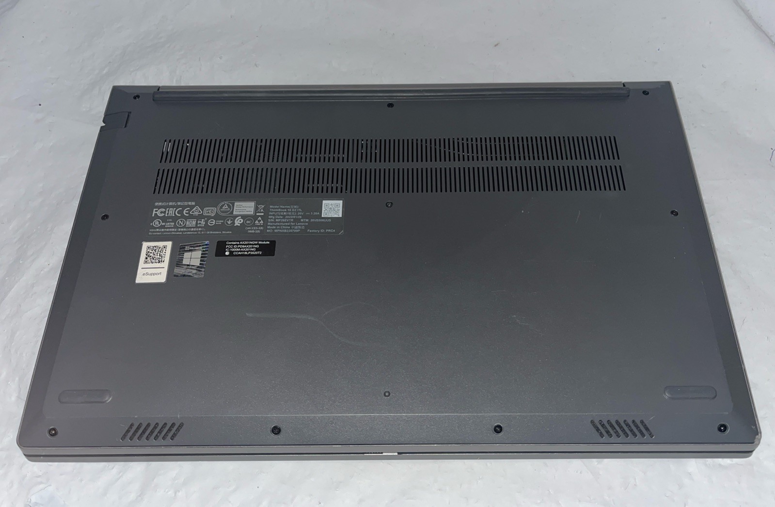 Lenovo ThinkBook 15 G2 ITL i7-1165G7@2.8GHz, 16GB RAM, 512GB M2, W11P *READ*