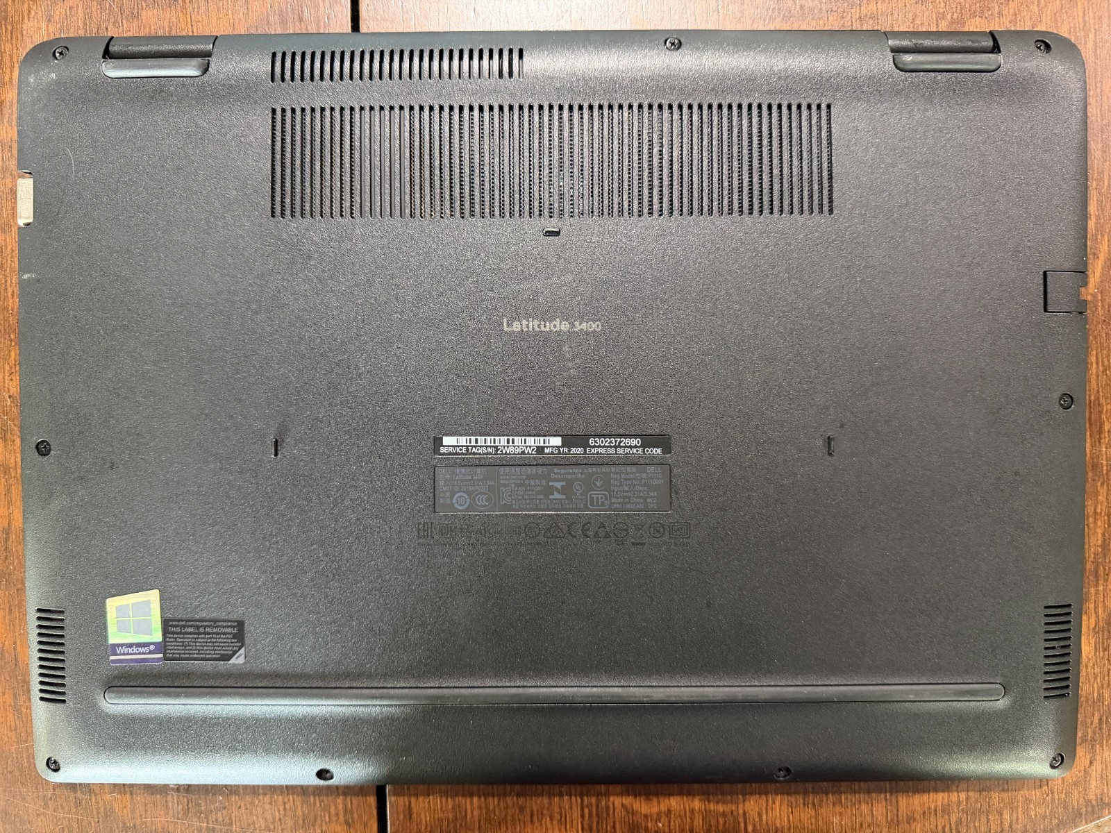 Dell Latitude 3400 laptop