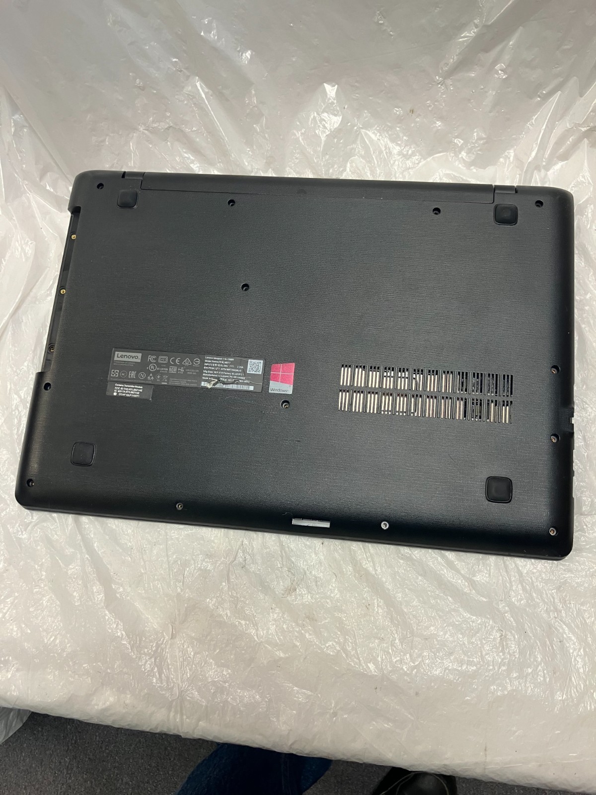 Lenovo IdeaPad 110-15IBR 15″ Laptop – Celeron N3060, 4GB RAM, 750GB HD for parts