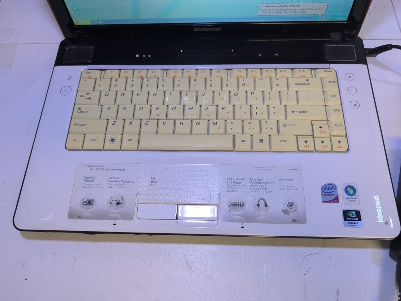 Lenovo IdeaPad Y550 15.6″ Laptop Core 2 Duo T6600 /3GB RAM/500GB HDD/WIN XP –