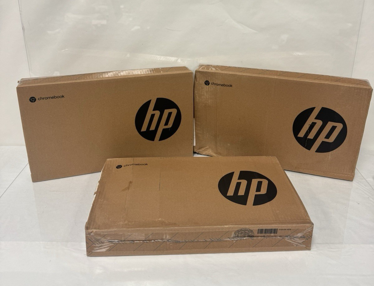 Lot of 3 New HP Chromebook 11MK G9 EE Education Edition 11.6″ MT8183 4GB/32