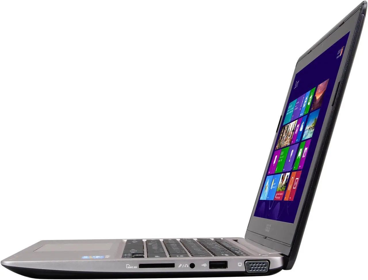 Asus VivoBook – WXGA Touch – i3-3217U – 4GB RAM – 500GB HDD – Gray