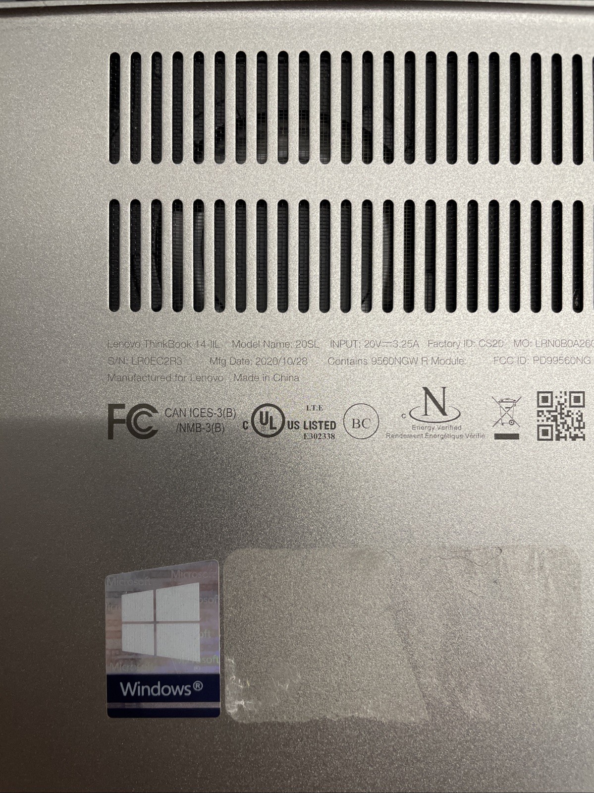 lenovo thinkbook 14-iil 20sl (20SL0016US)