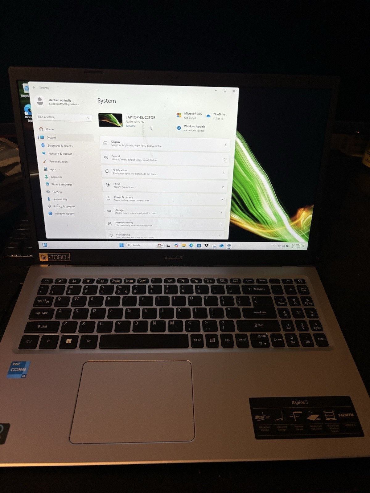 Acer Aspire 5 A517-52-72DP 17 Inch Laptop