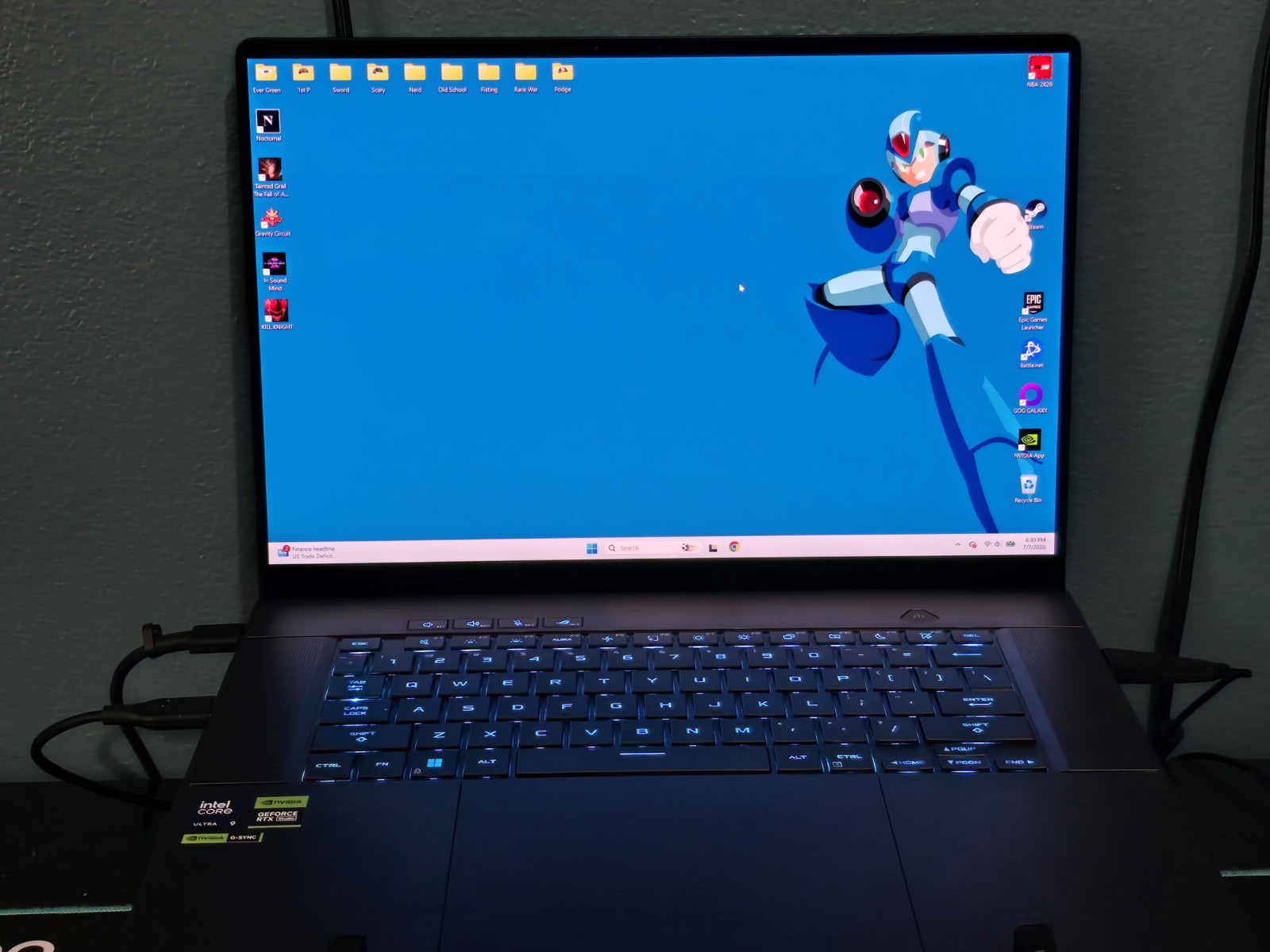 ASUS ROG Zephyrus G16 16in Ultra 9 185H RTX 4070 16GB 1TB W11H