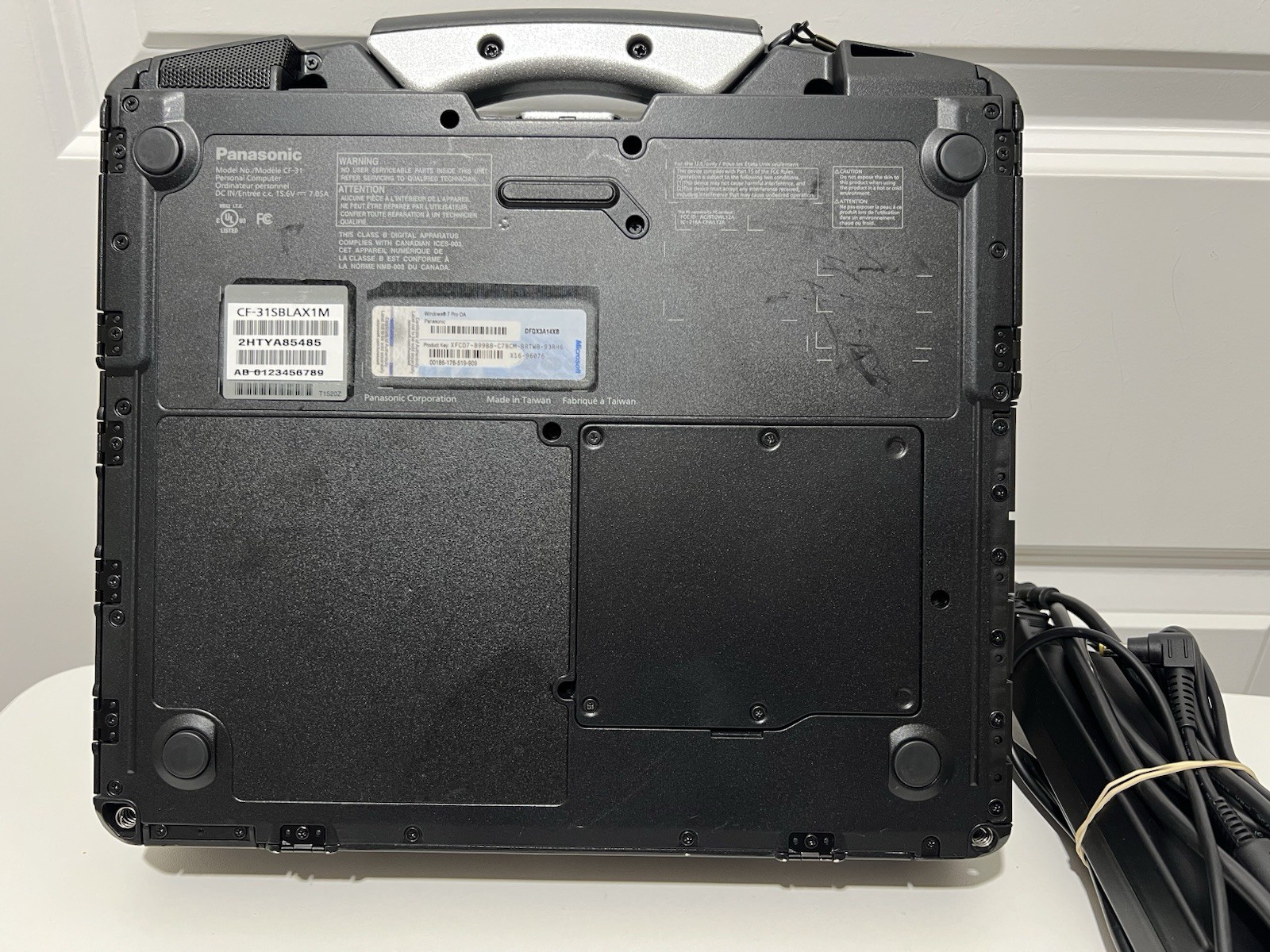 Panasonic Toughbook CF31 MK3 Touch Corei5 2.60GHZ 16GB RAM 500GB SSD Win 11 PRO