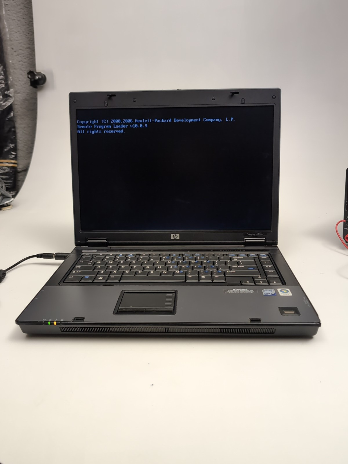 HP Compaq 6510b Intel Core 2 Duo 1.80 GHz 2GB RAM No HDD Boot to BIOS