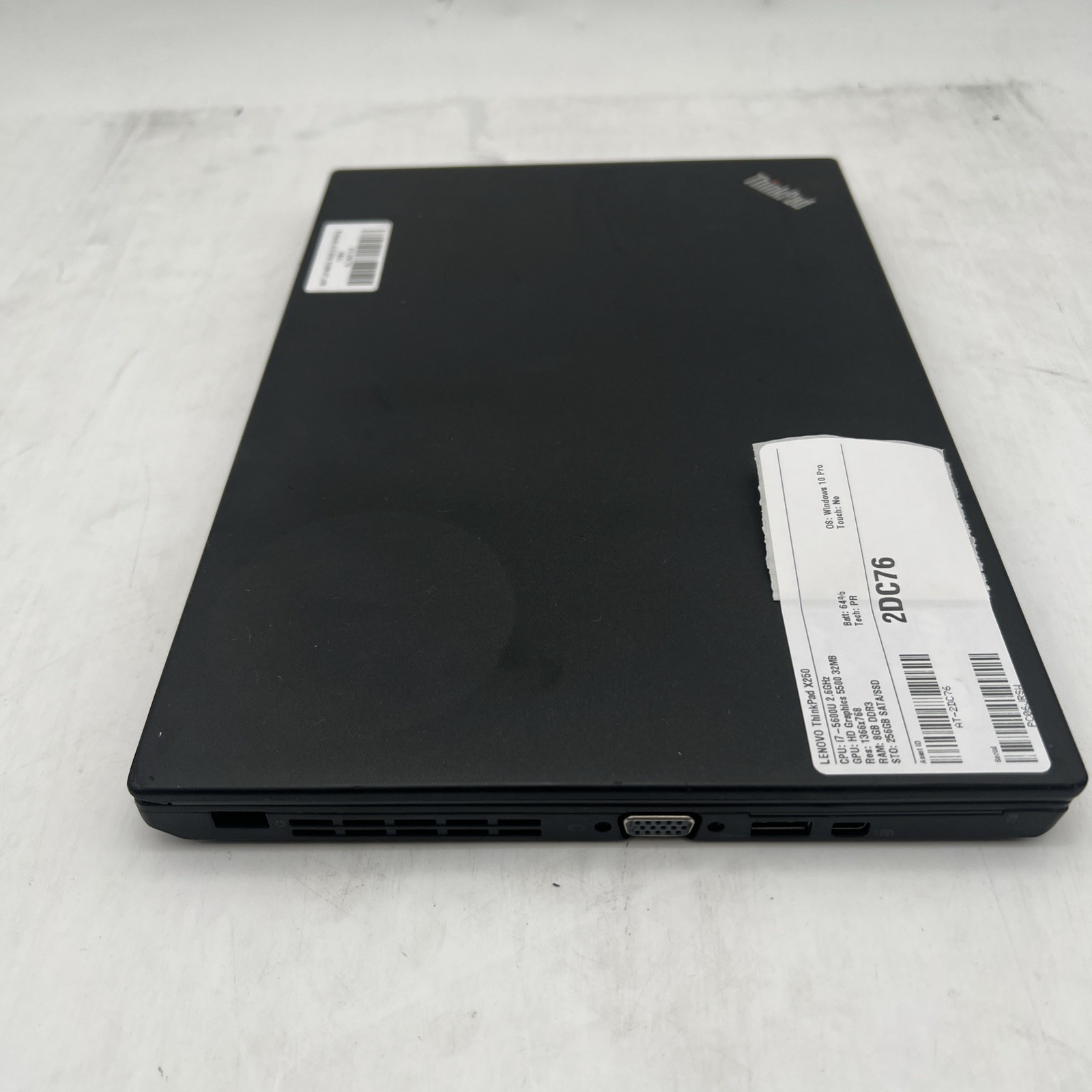 Lenovo ThinkPad X250 Laptop i7-5600U 2.60GHz 8GB RAM 256GB SSD Win10P