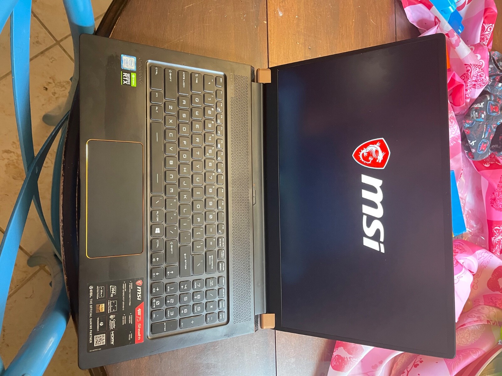 MSI GS75 Stealth 17.3 inch (1 TB, Intel Core i7 9th Gen., 2.60 GHz, 16 GB)…