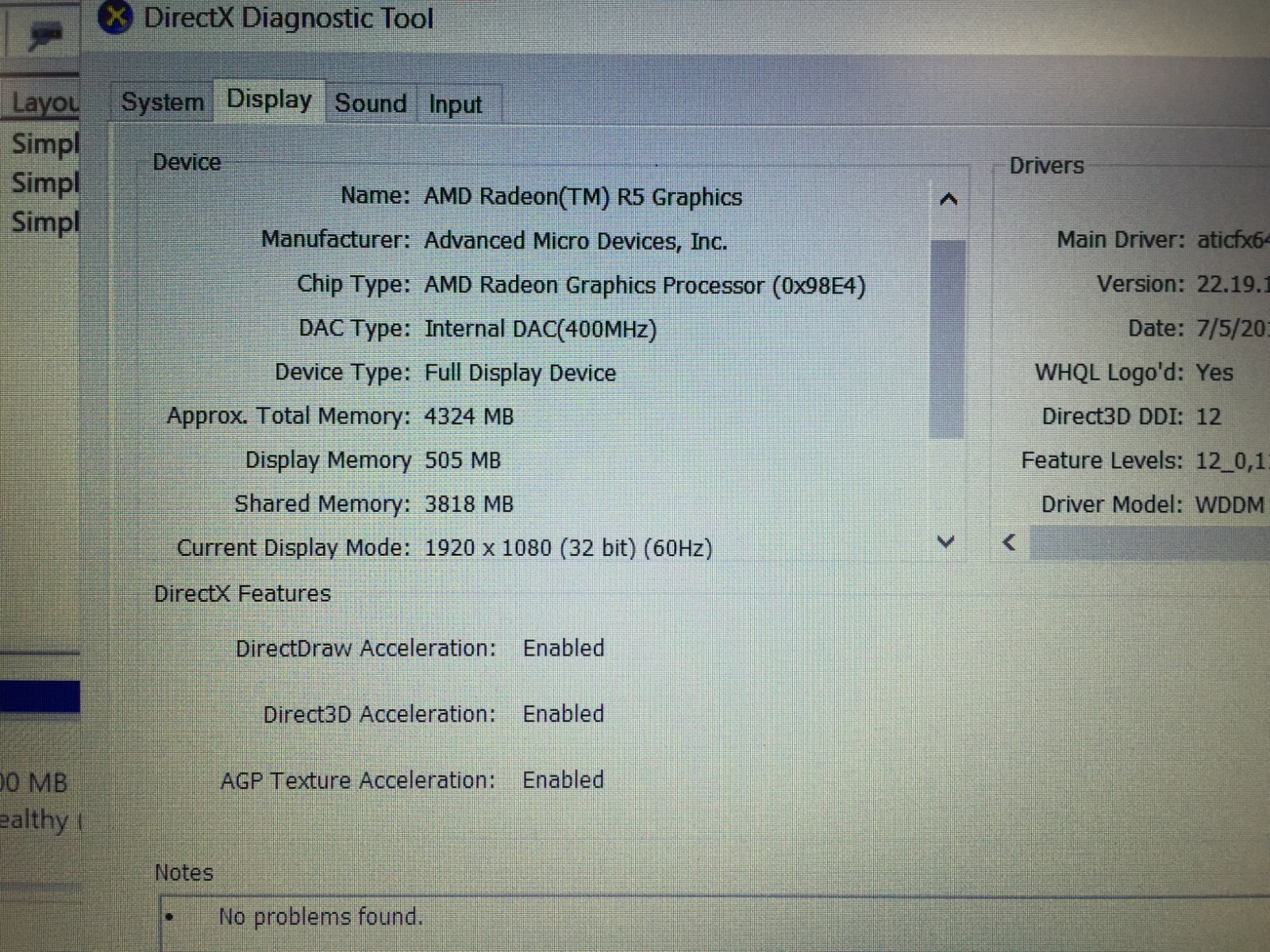 *Bad Battery*Acer Aspire 3 A315-21-93EY 15.6″ Laptop/AMD A9-9420/8GB/1TB HDD/W10