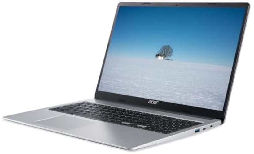 2024 Chromebook, 15″ HD IPS ComfyView Screen, Intel Celeron N Processor 64GB