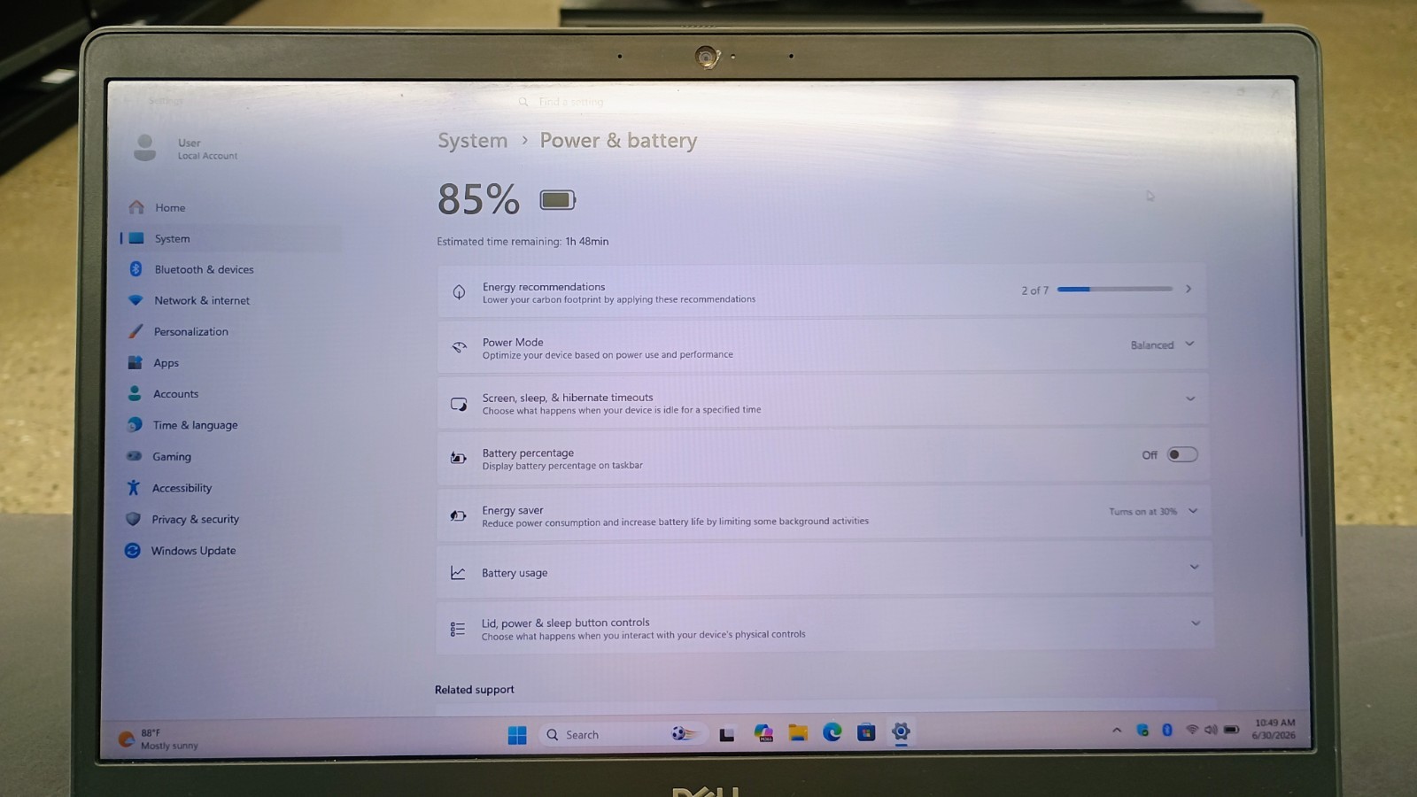 Dell Precision 7560 Xeon W-11955M 2.6Ghz – 64GB – 1TB – RTX A4000 15.6″
