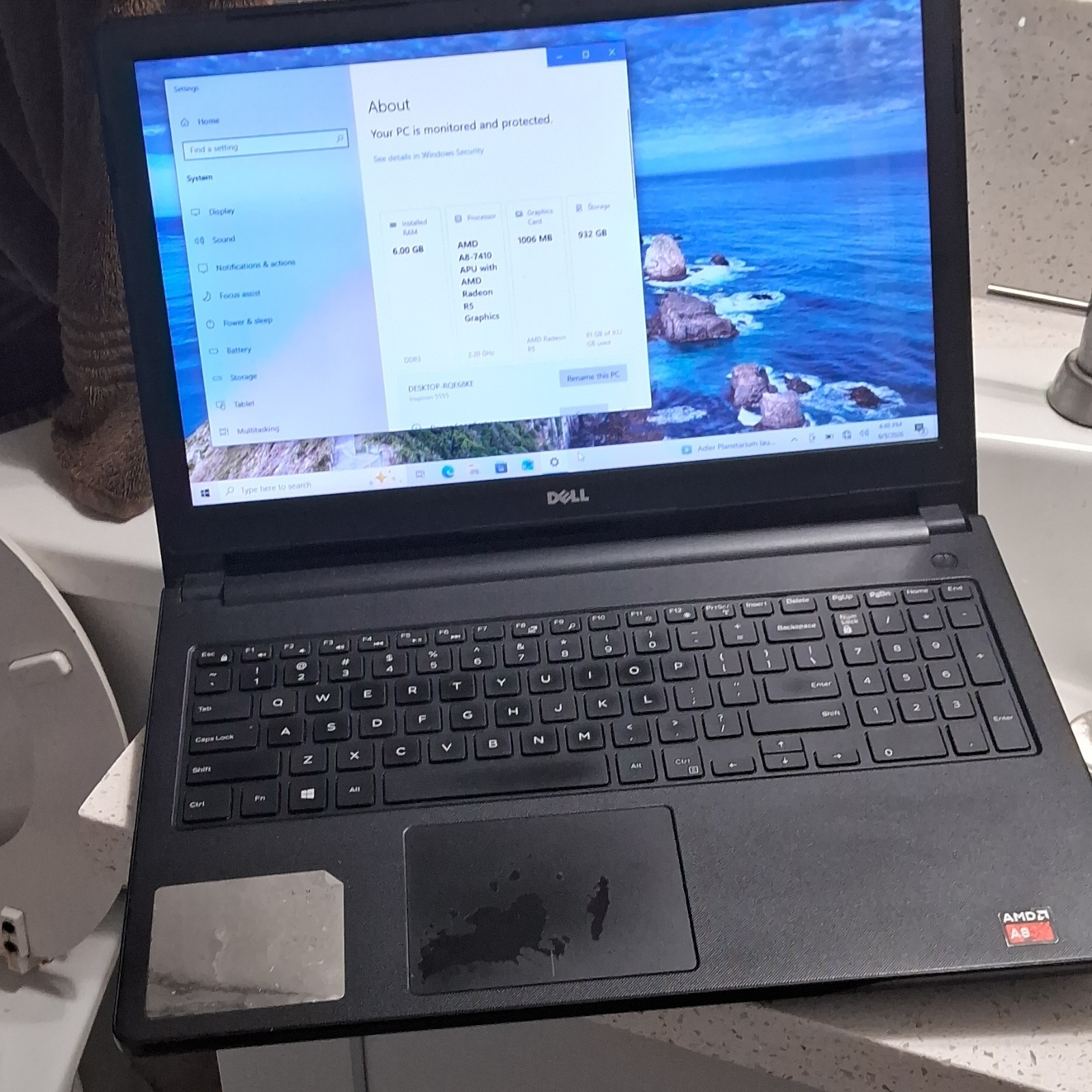 15.6-InchesDell Inspiron 15 5000 Laptop for Computing- Operating System: Win 10