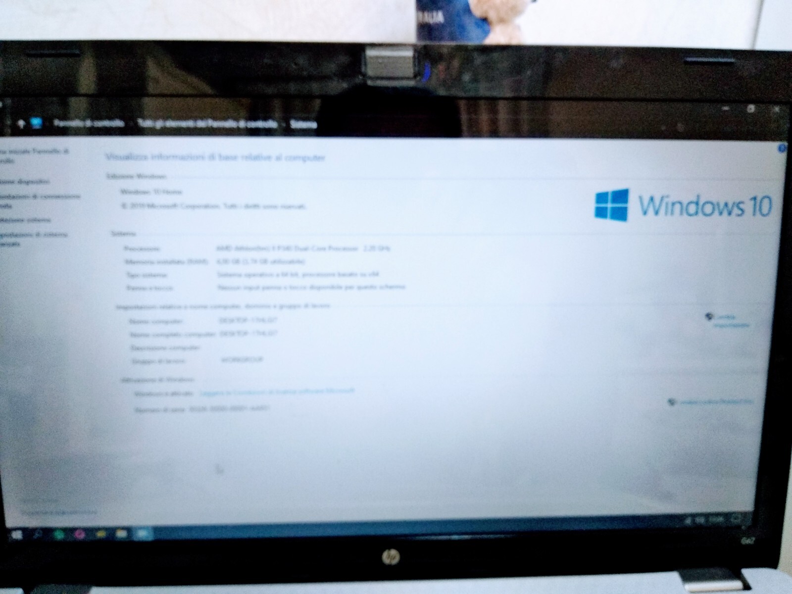 Lot 2 Notebooks: HP G62 and Toshiba Laptop