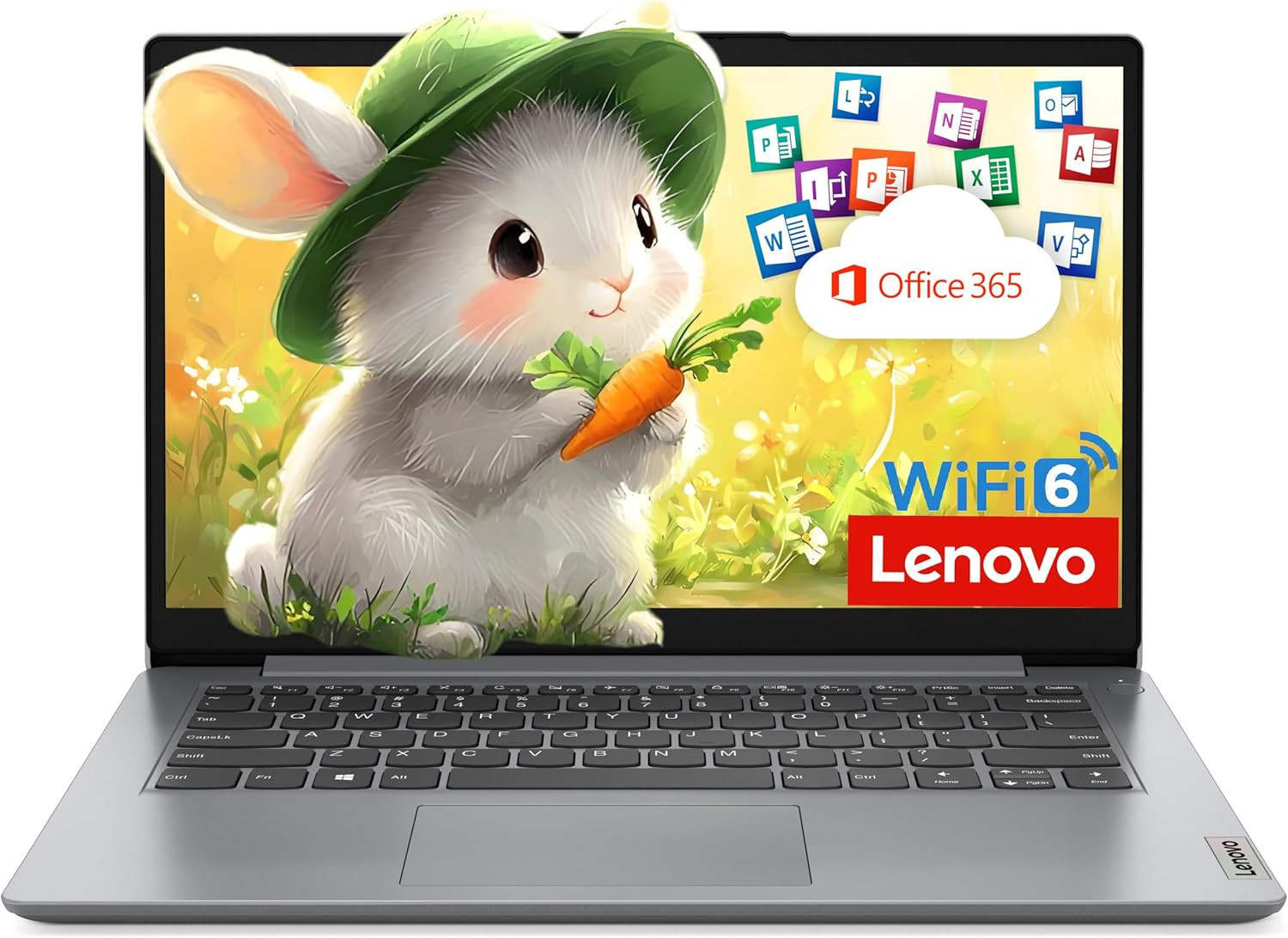 Laptop Computer for Home and Office with Office 365, 14″ HD Display, 8GB RAM, 25