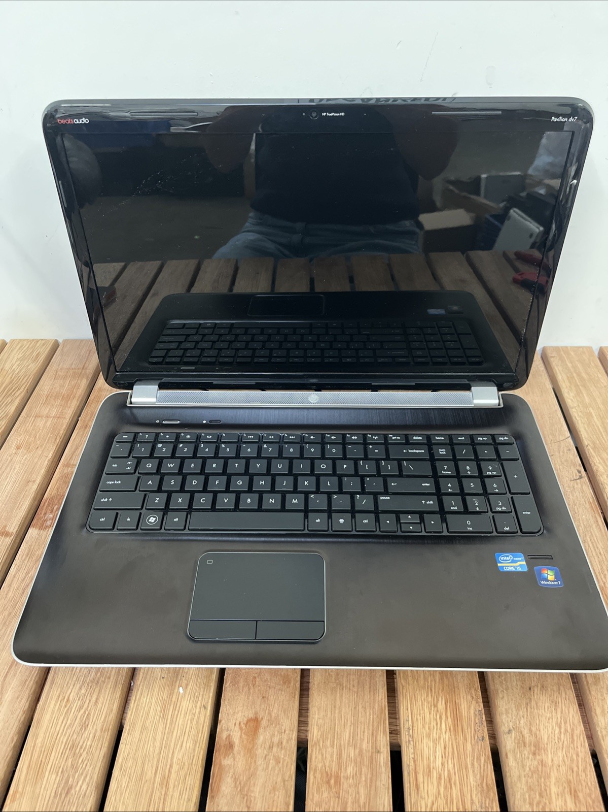 HP Pavilion dv7 Laptop Core i5-2410M 2nd Gen 8GB RAM 500GB HDD Win10 OEM Charger