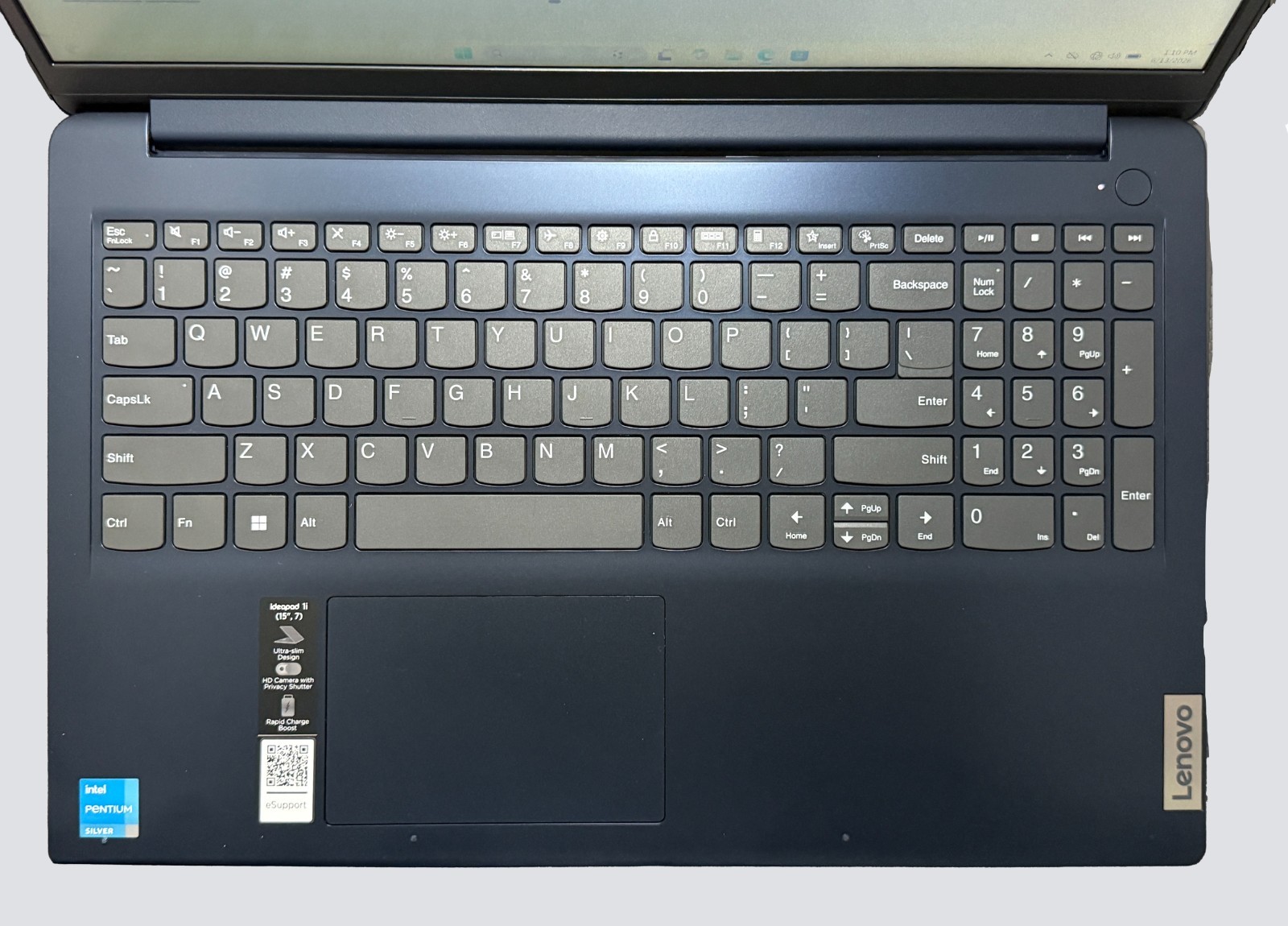 Lenovo Idea Pad 1 15IJL7 Pentium N6000 1.1GHz 4GB RAM 256GB SSD Win 11